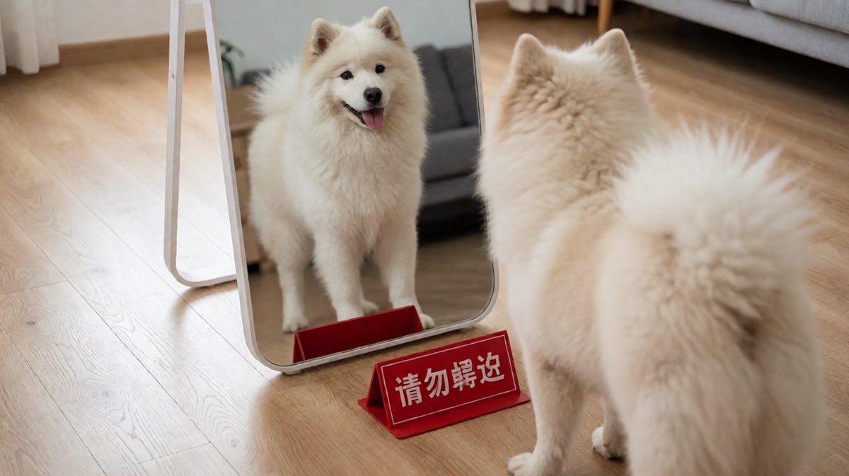 与'头号宿敌'决战三百回合，最后发现宿敌就是自己，委屈巴巴舔了舔鼻子。