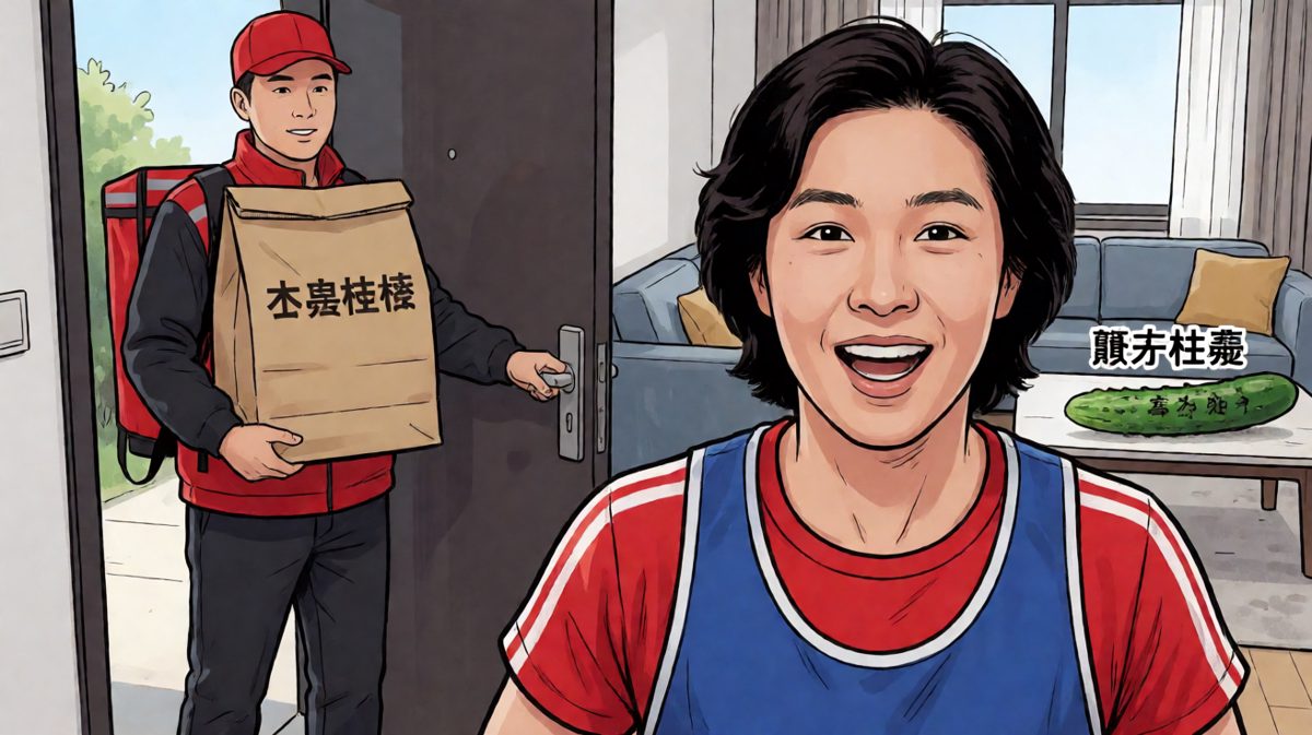 半小时后：外卖到了，运动服还没脱，炸鸡的香味彻底击败了意志力。