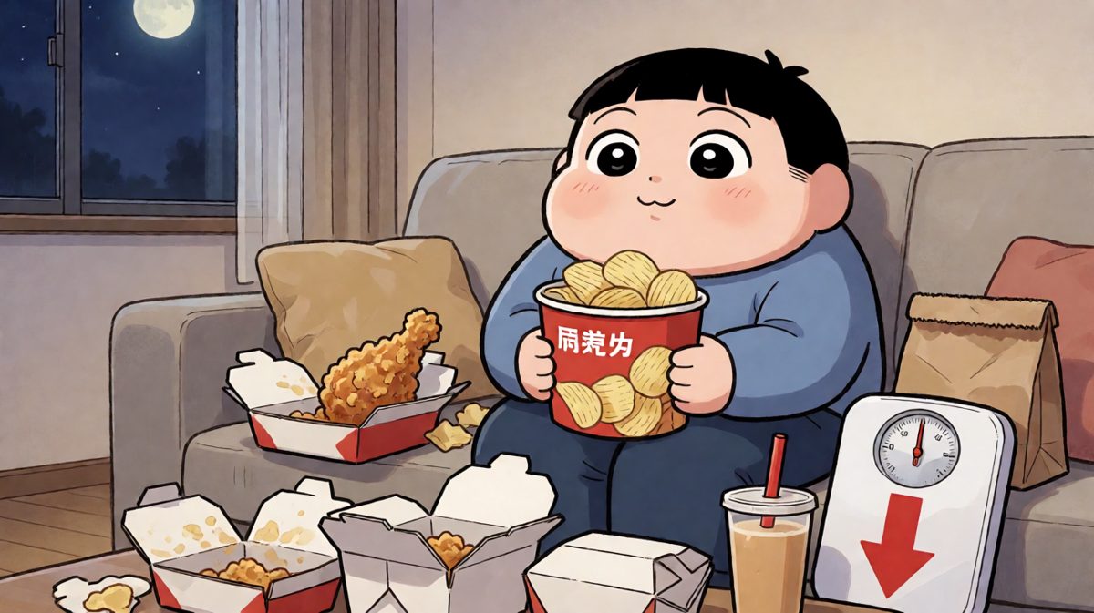 第三天：既然已经破了戒，那今天就放纵一下吧——毕竟明天再减也不迟！