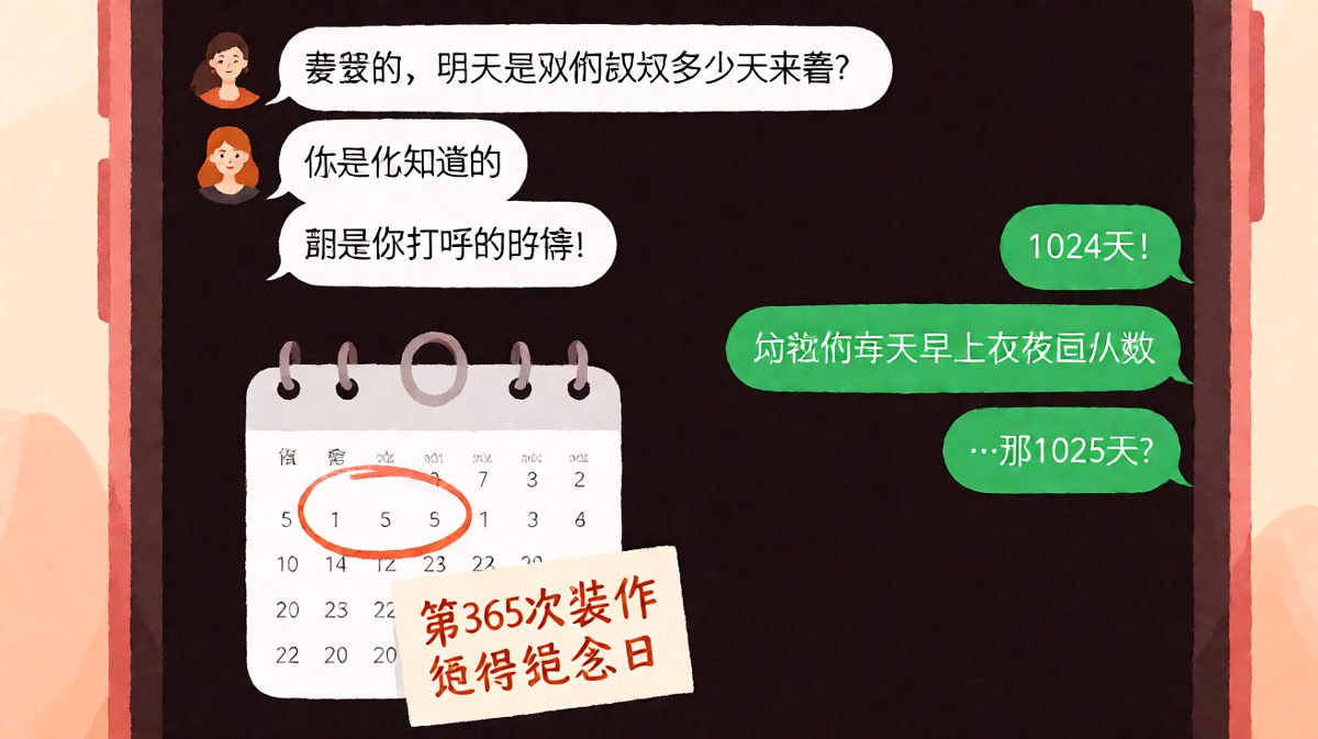 纪念日极限拉扯：背了就怕错，忘了更完蛋