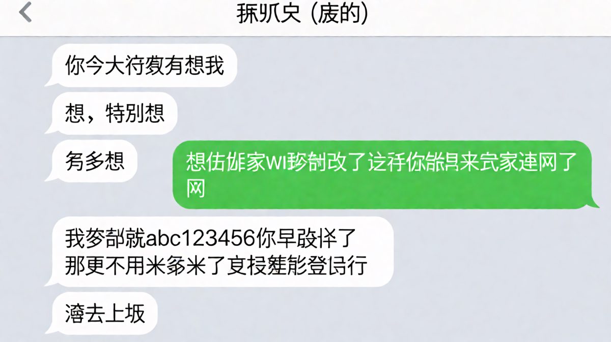 想你想到帮你连WiFi