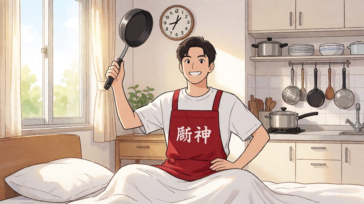 起床后的雄心壮志