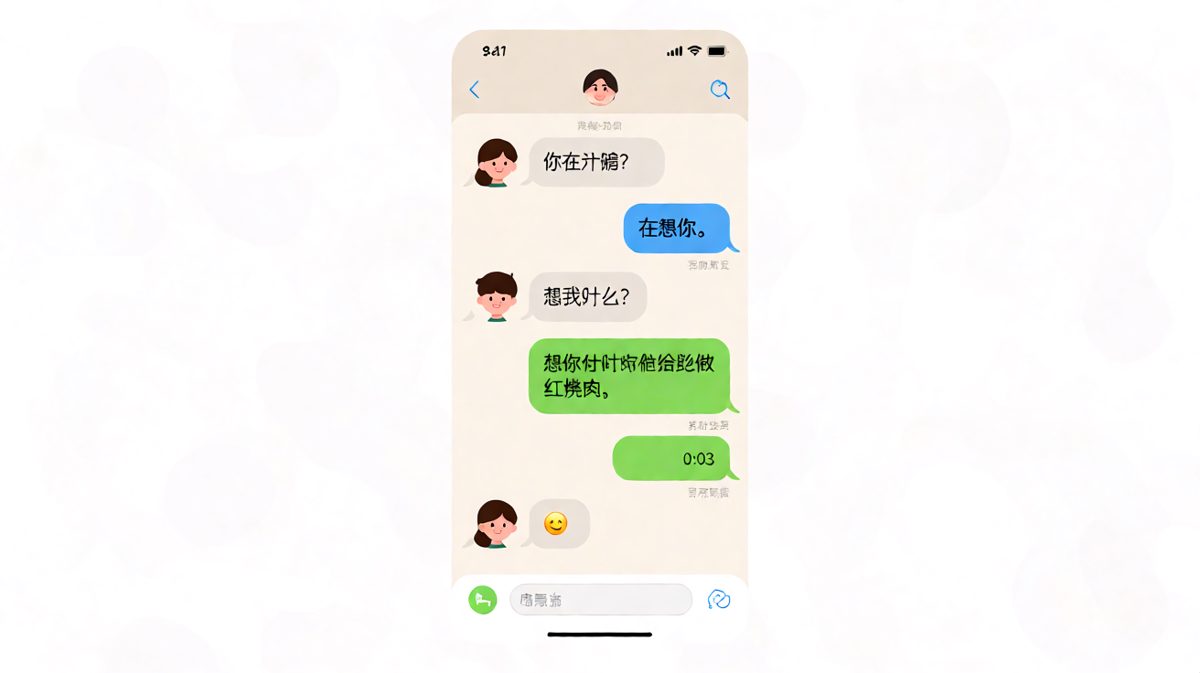 一句情话翻车现场，思念变成了蹭饭实录