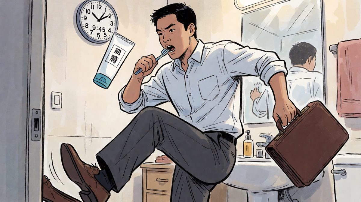 第三格：迟到了迟到了迟到了！