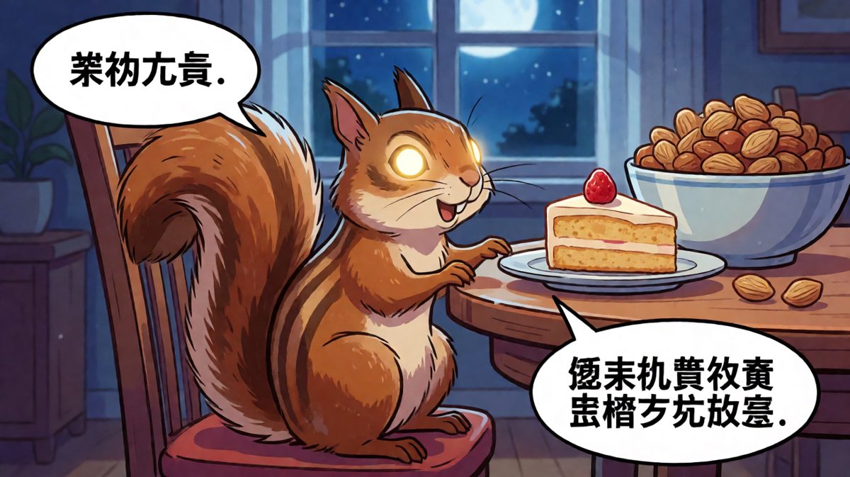 深夜的厨房传来窸窸窣窣的声音……