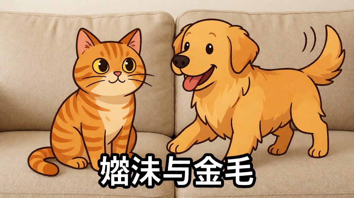 「我、我在看天花板，不是在看你。」——橘猫的耳朵出卖了它