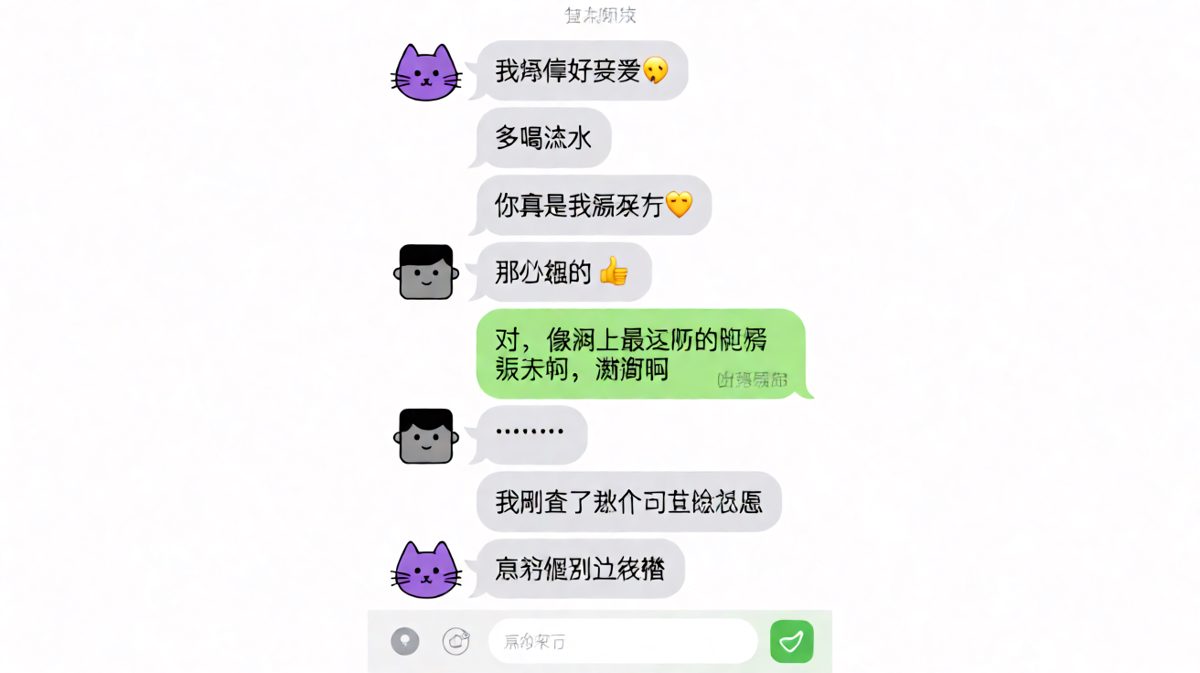 多喝热水の终极否定：她那句「你真是我男朋友」根本不是夸奖，是把你归类了。