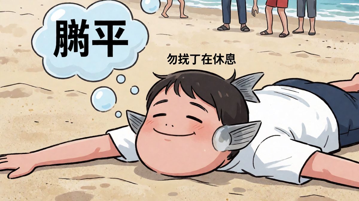 躺平咸鱼
