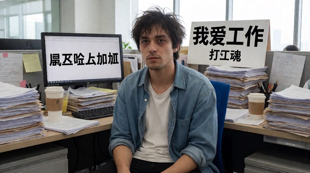 打工人深夜加班