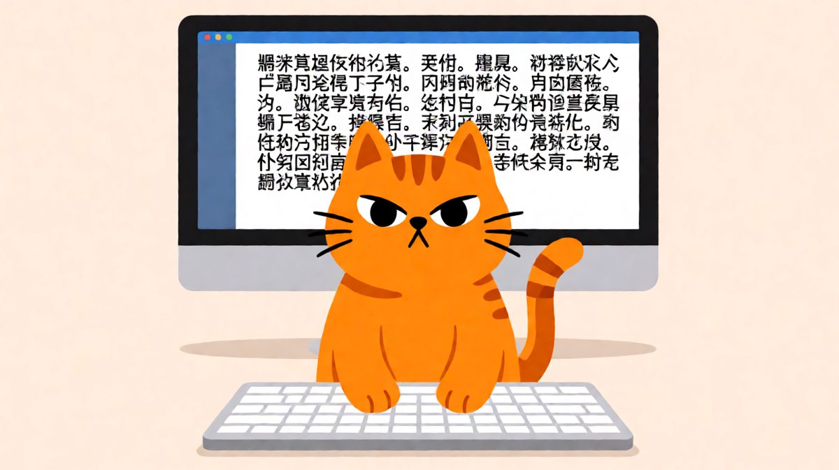 「我正在撰写一份关于今晚必须熬夜的研究报告」