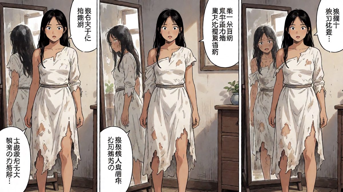 上身瞬间，世界观崩塌