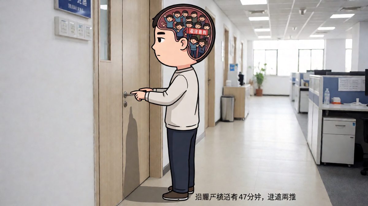 社恐人开门前的内心战场：十万个小人同时开会