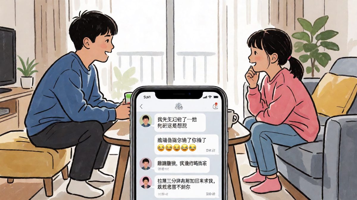 谁先说话谁输，结果输的人买奶茶