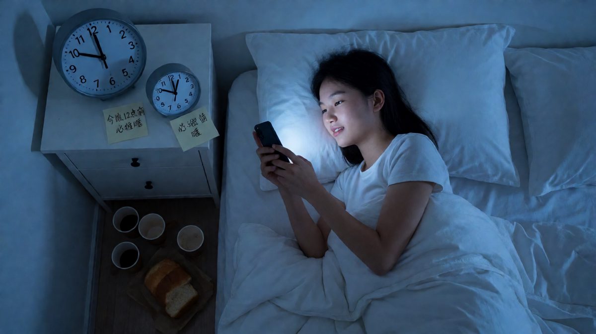 「12点前必须睡」的便签，是我跟自己签的最后一份合同。