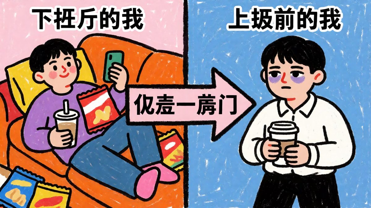 世界上最遥远的距离，不是生与死，而是公司到家的五公里。