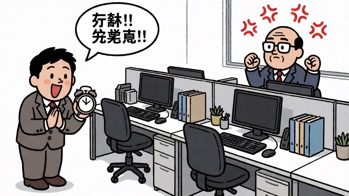全公司最尊重的九十度鞠躬，献给最危险的秃顶。