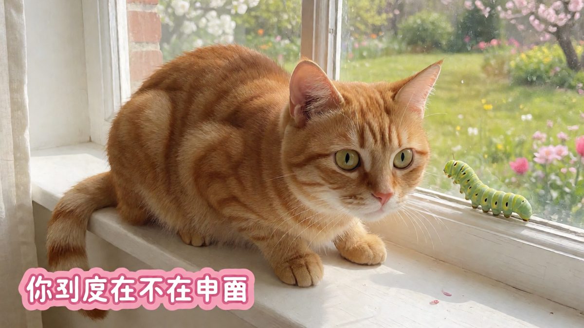 猫咪的一生之敌：明明看得见却抓不到的玻璃那一边。