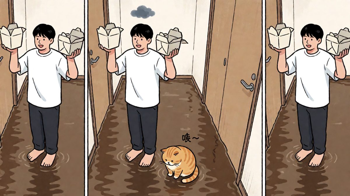 人类崩溃了，猫却吃上了霸王餐。