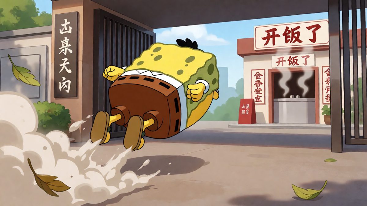 干饭人，干饭魂，干饭都是人上人——物理意义上的。