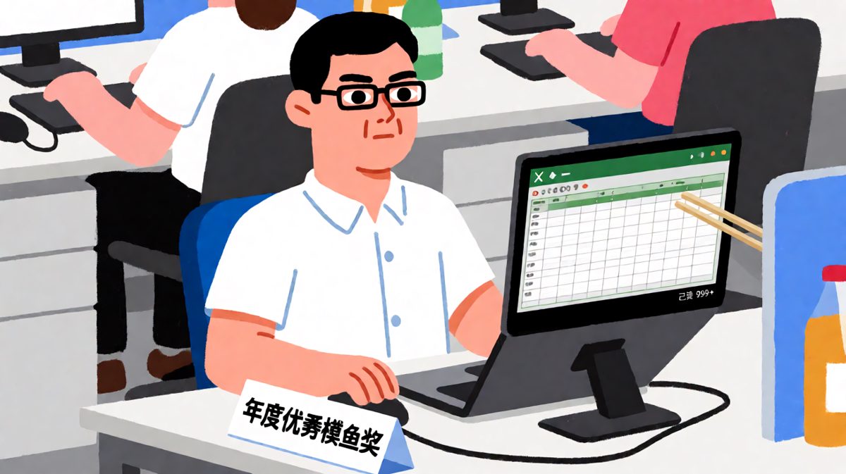 只要电脑合上那一刻不算，我就是公司最卷的人。