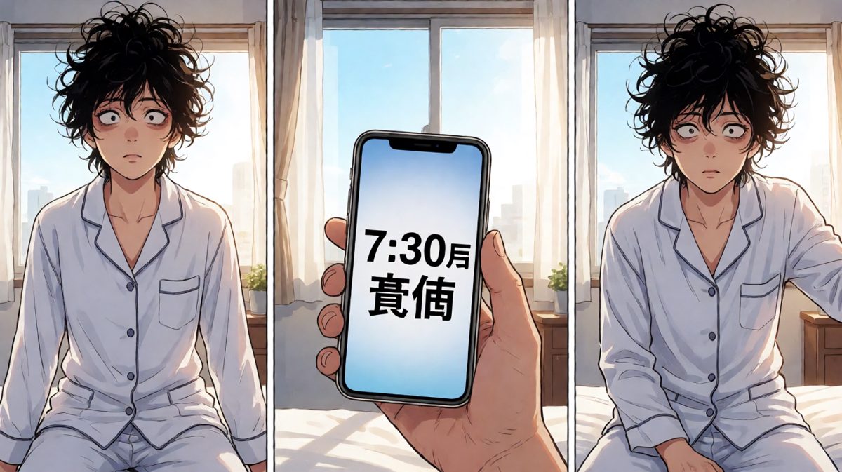 7点半惊醒：完了完了要迟到了！