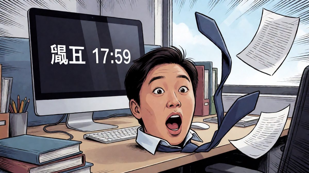 肉体在工位，灵魂已下班。