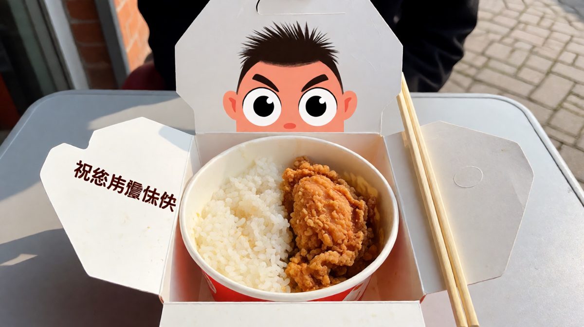 少一根筷子的那一刻，我和外卖员之间隔着太平洋。