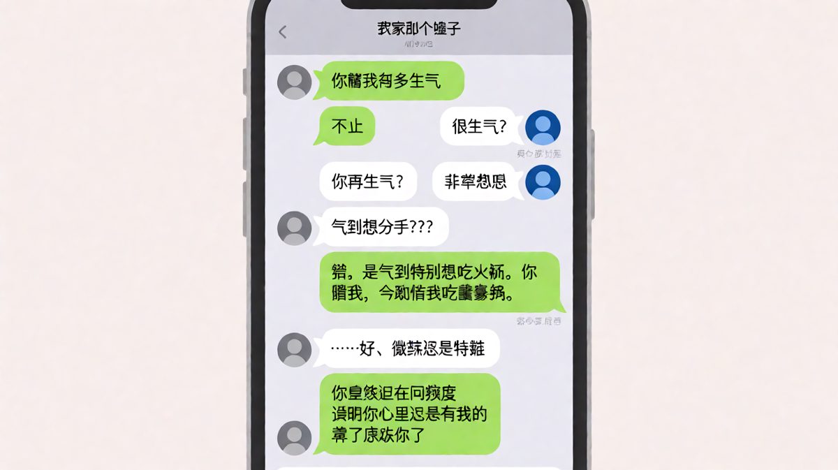 所谓生气，只是想吃火锅的前奏