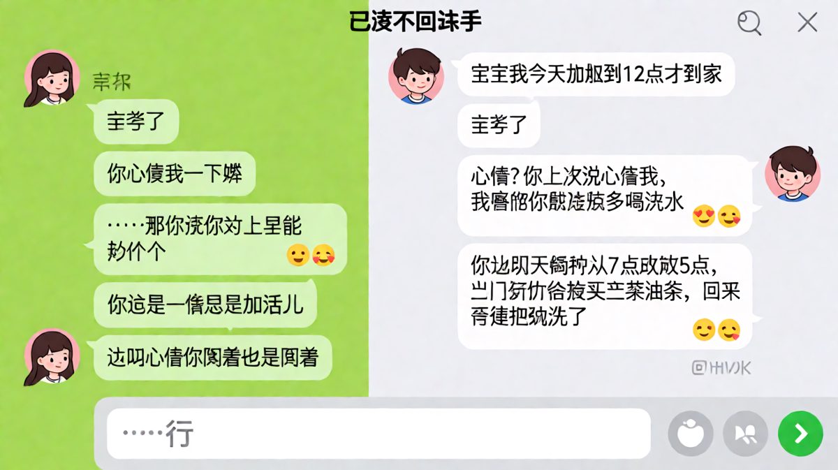 他的「心疼」翻译过来就是：多干点活