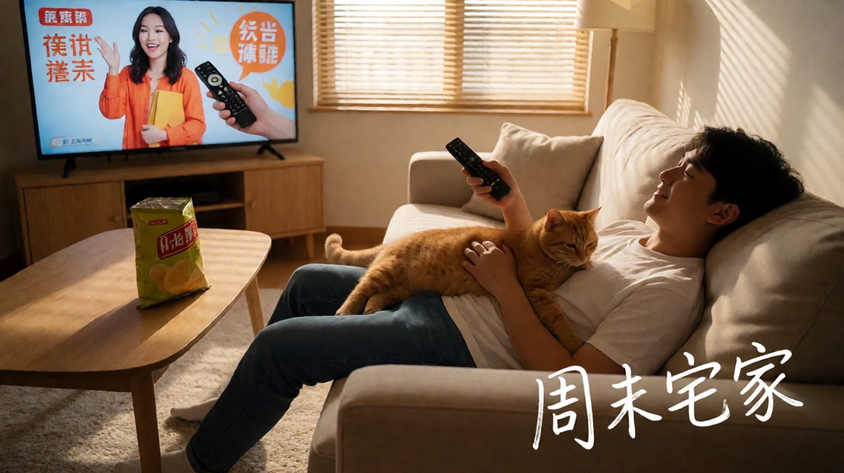 躺平的最高境界：让猫管理我的腹部