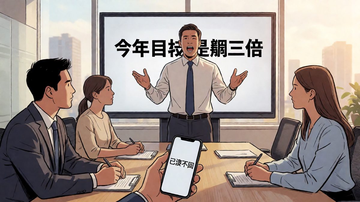 老板：今年我们要拼搏！ 员工内心：已读，但不回。
