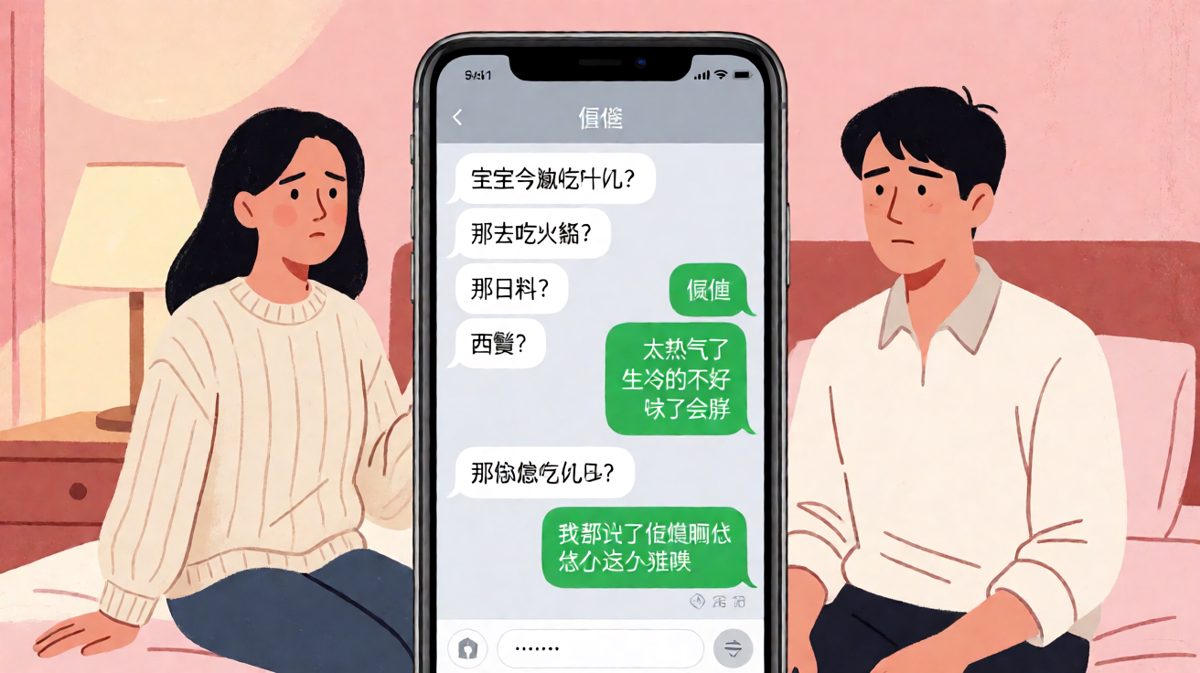 「随便」才是最大的陷阱，他还没猜错就已经错了。