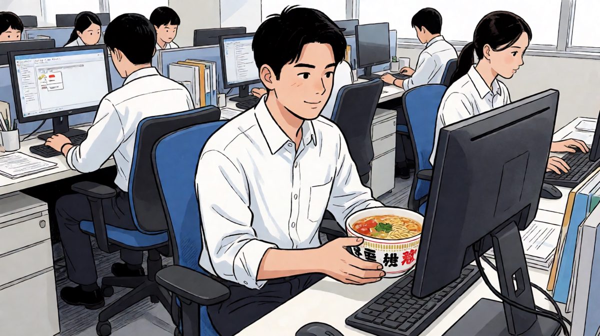 主角秘制泡面，自以为天衣无缝
