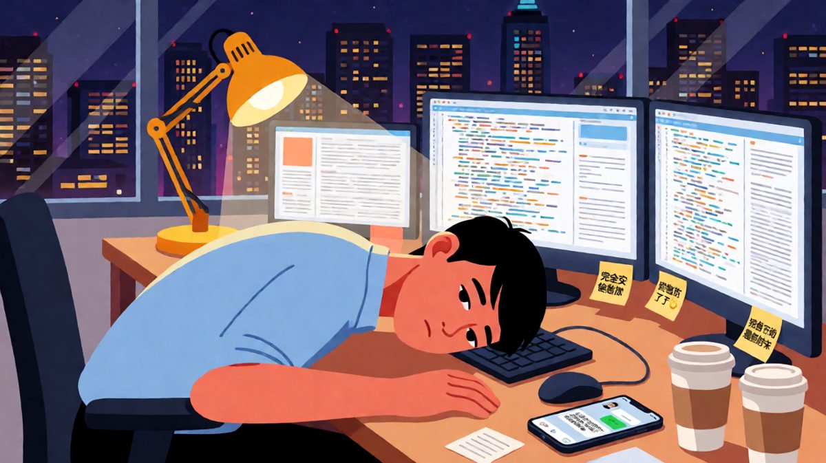 老板一句'全交给你了'，换来的是加班到凌晨+第二天被否。
