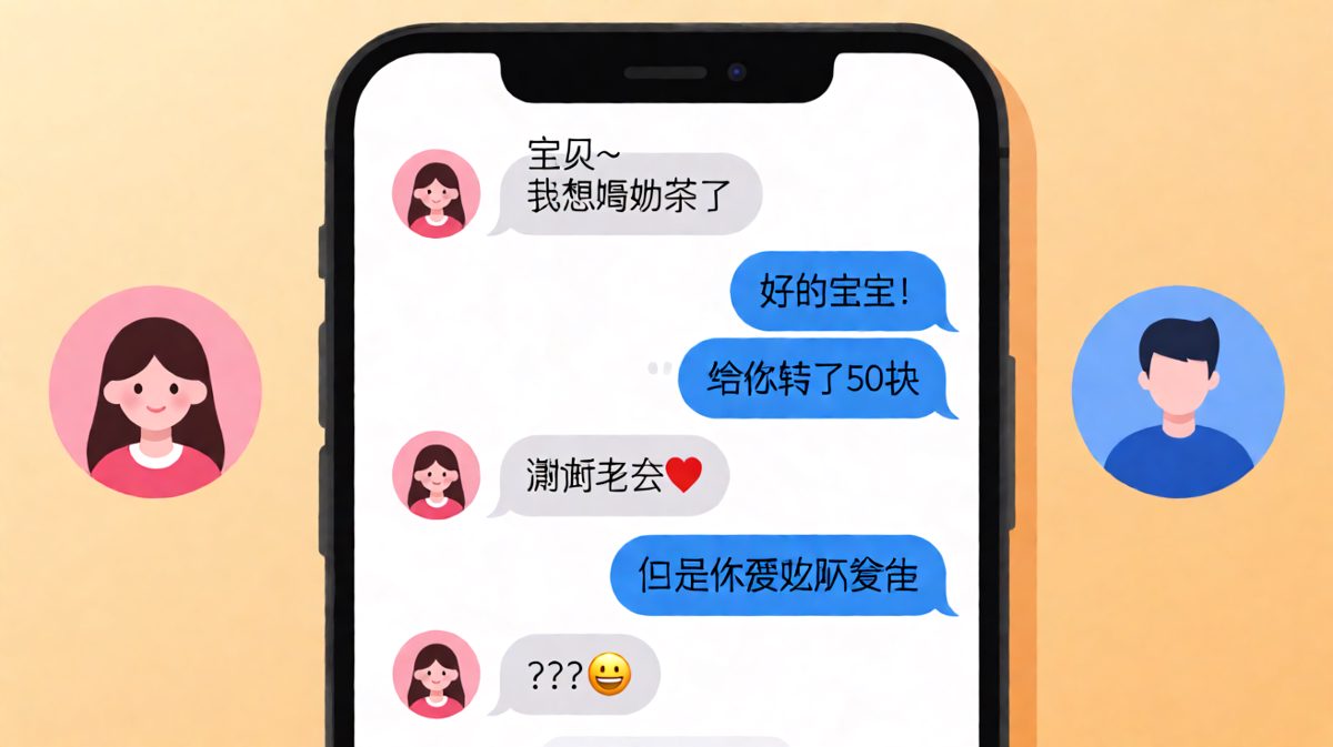 「爸爸式转账」—— 50块买你一声爸爸