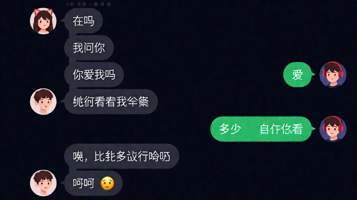 「生死在一线」—— 一句'比我多就行'差点分手
