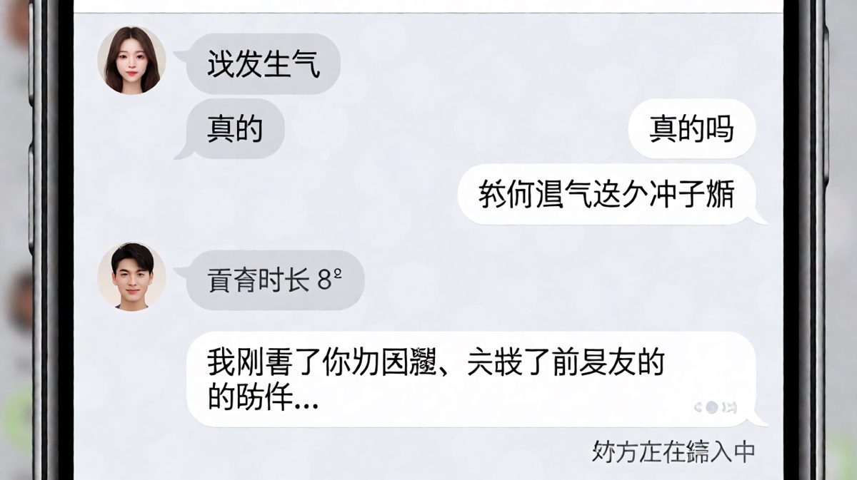 「我没生气」通常意味着大事不妙