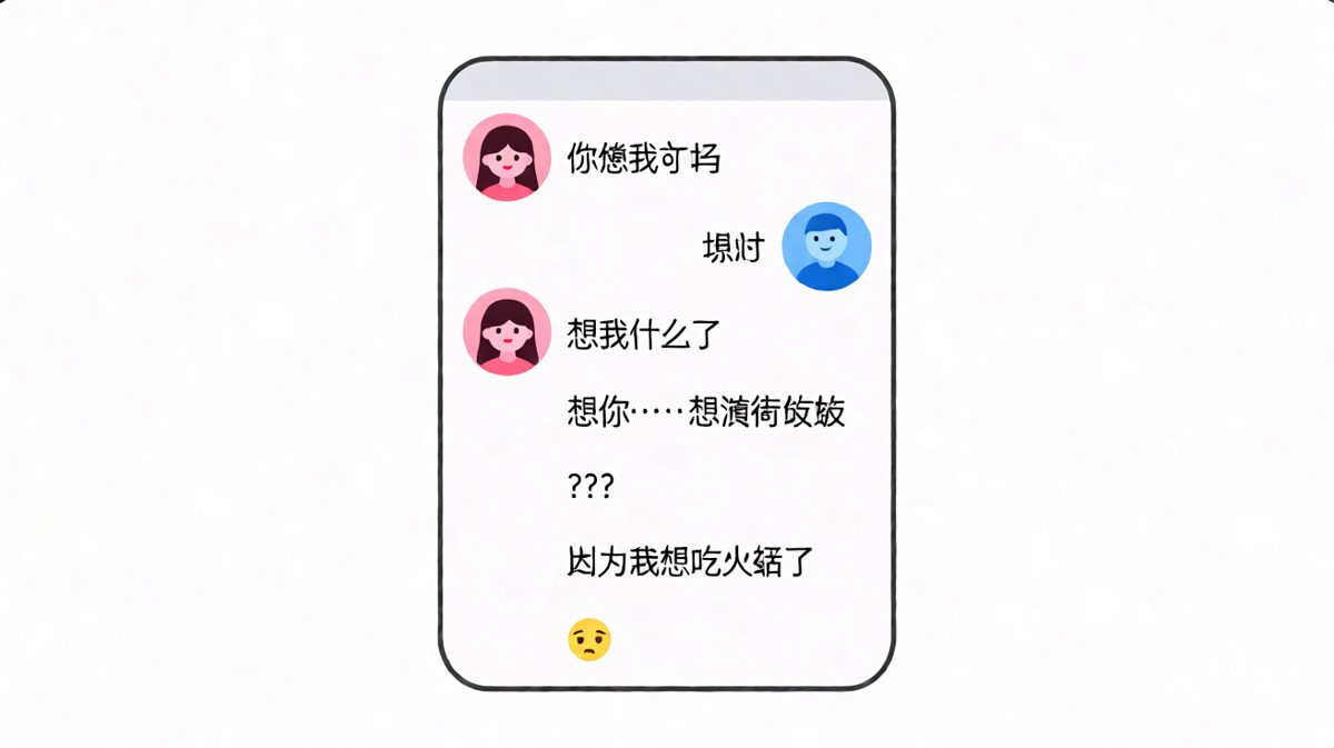 「想你所以请你吃饭」——结果自己才是想吃的那个人