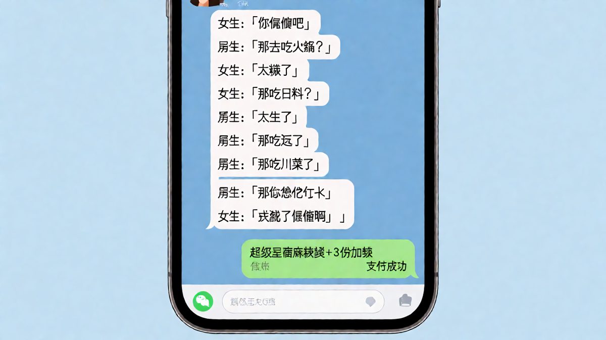 既然你说随便，那我就替你做了主——直接下单麻辣烫加辣