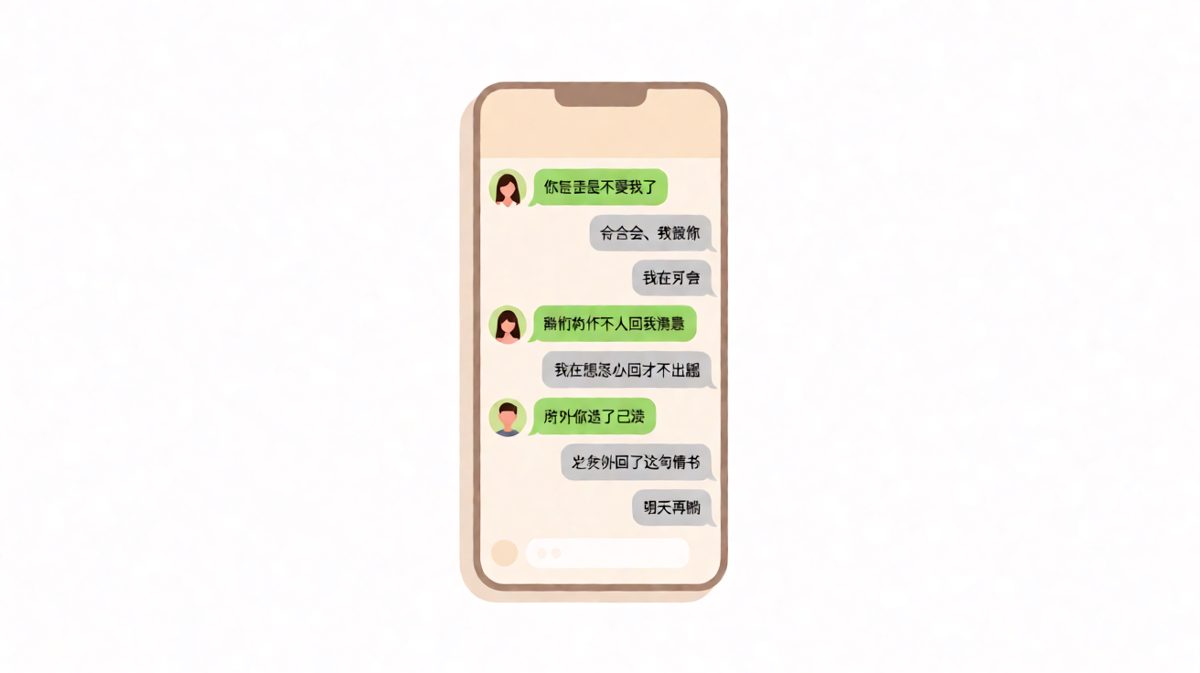 已读不回的情书反转