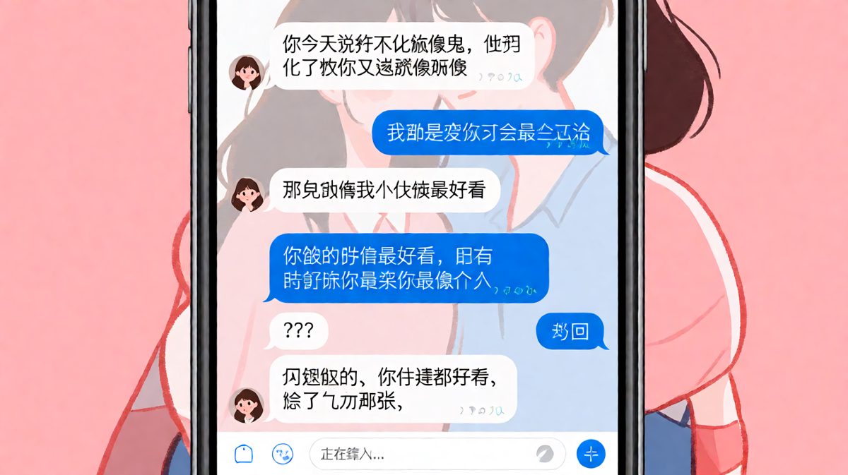 女生吐槽男友说话欠揍，结果自己也被绕进去了