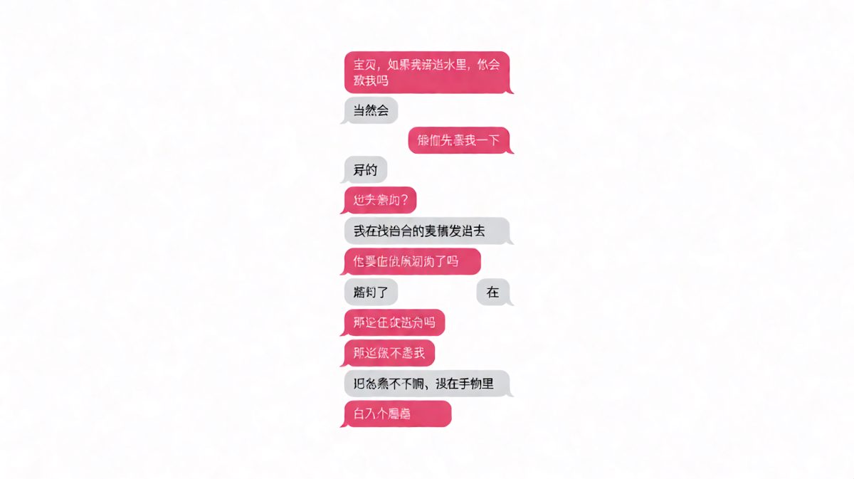 女生想要浪漫互动，结果被男友一句话扎心