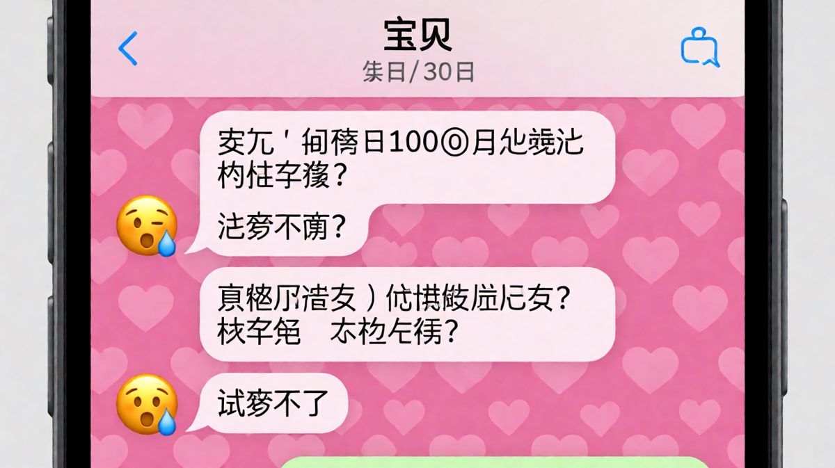 一百天礼物，正在挑三天了。