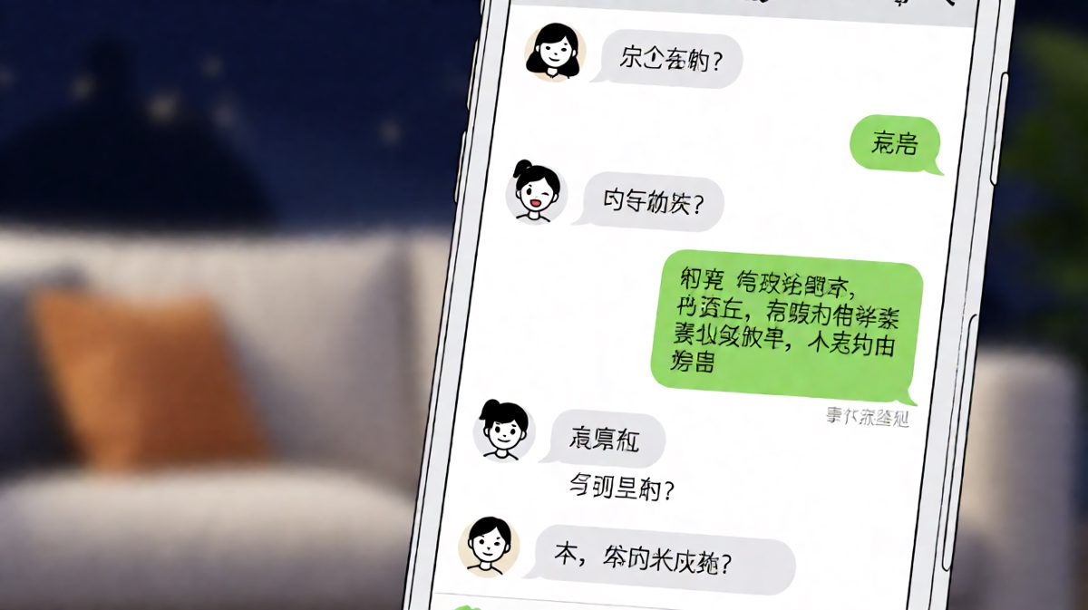 男生用最敷衍的话糊弄情侣