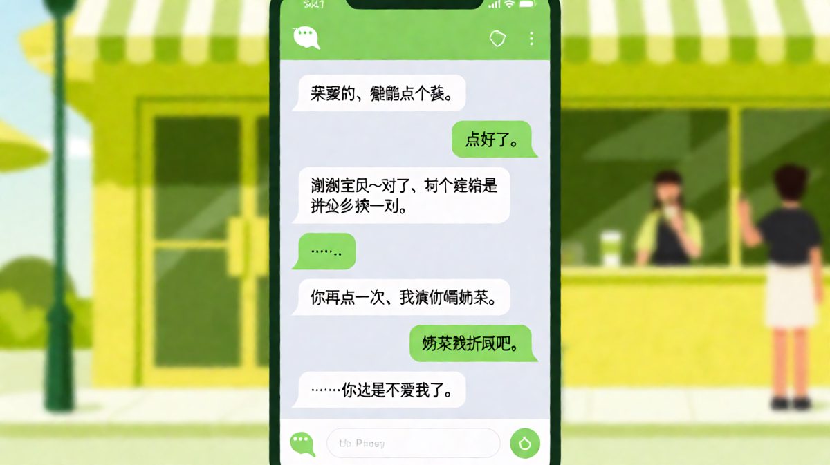 拼多多砍一刀的奶茶交易