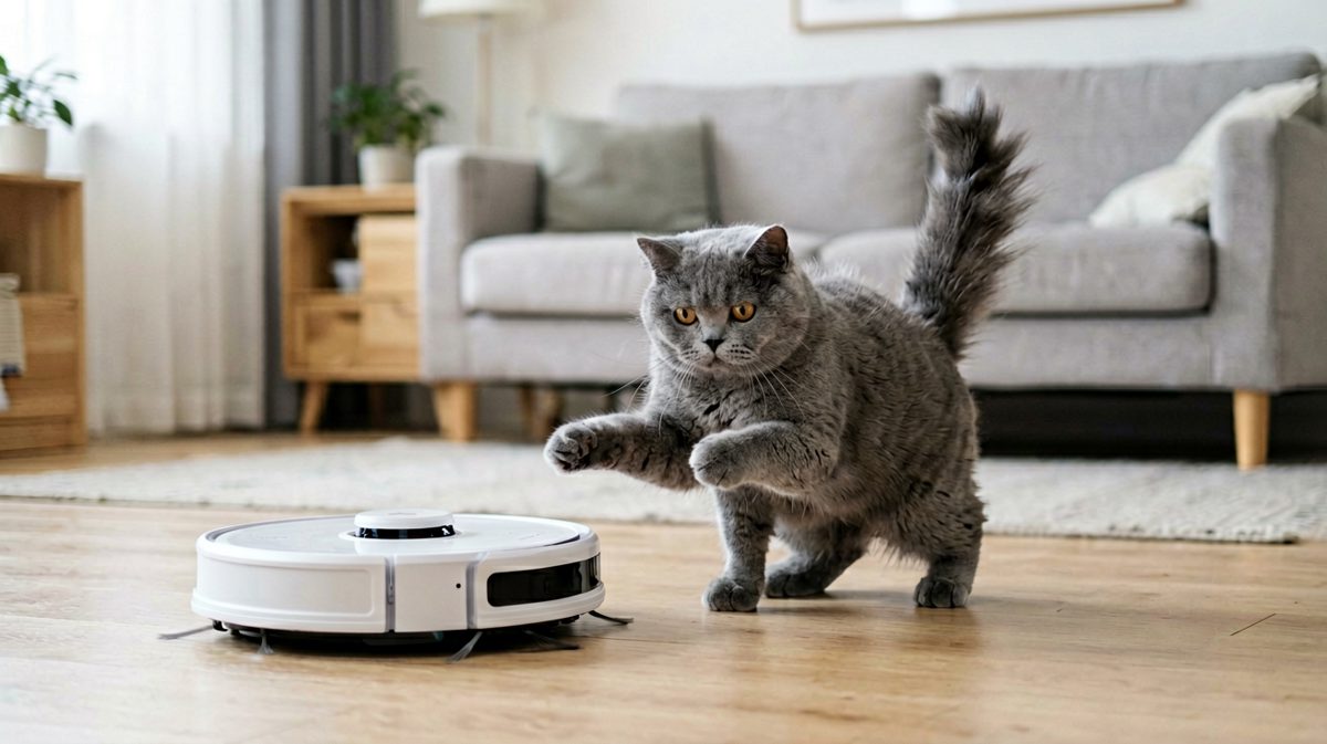 猫咪：这玩意儿怎么不按常理出牌？我不装了！
