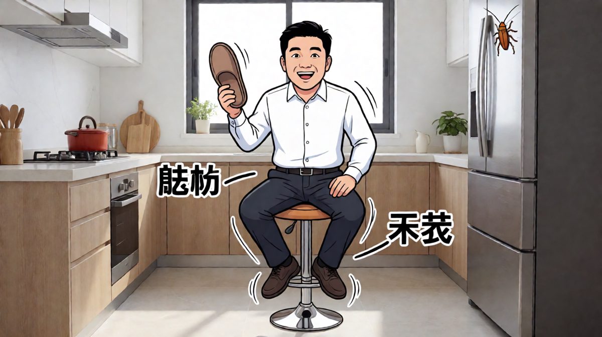 你上来啊！有本事别跑！