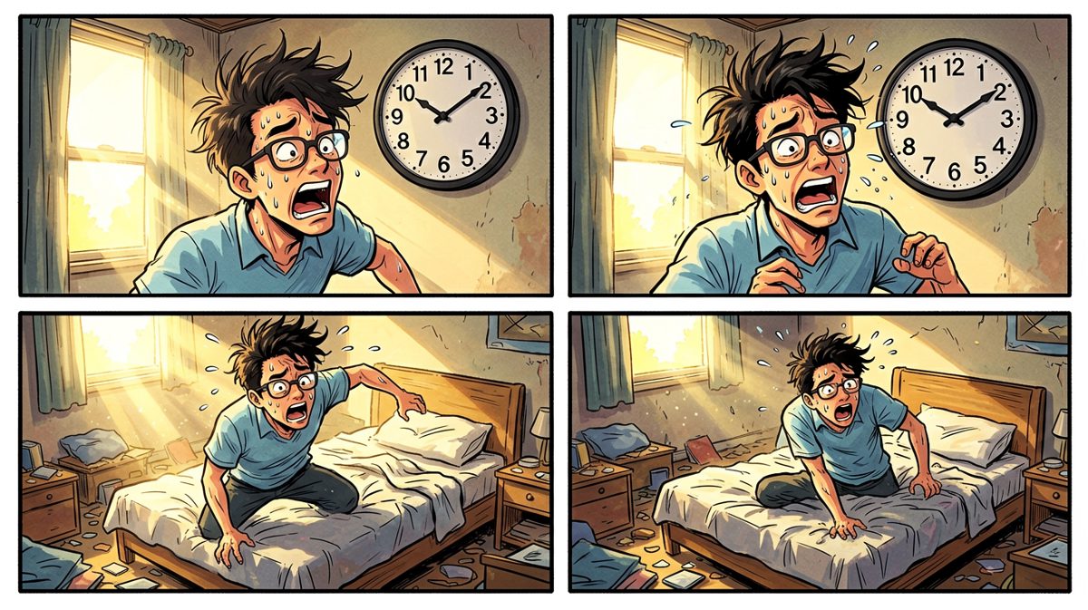 醒来一看：已经下午了！