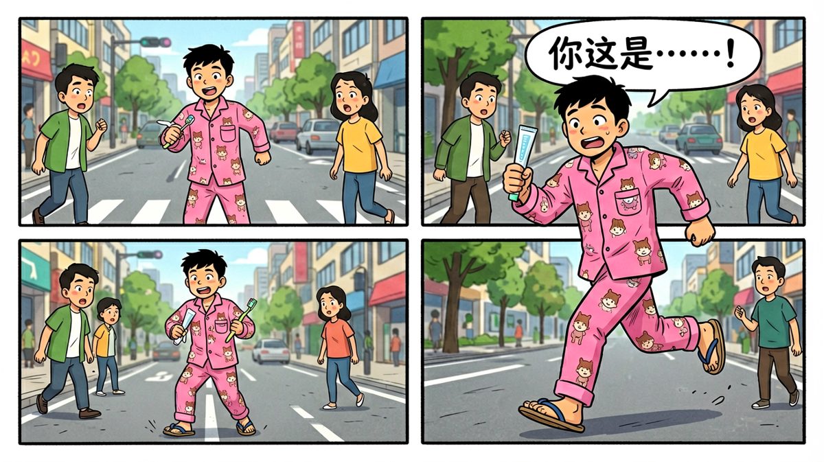 穿着睡衣上班的社畜日常