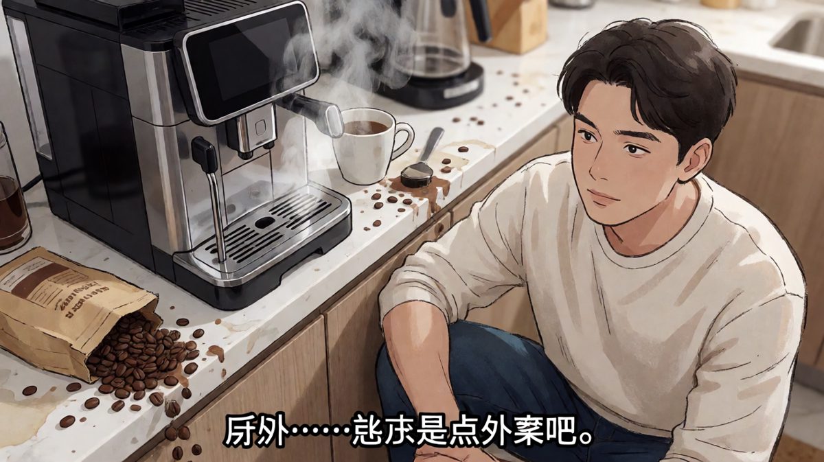 一切归于平静，主角瘫坐在地，默默决定还是点外卖。